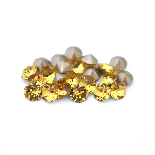 Dark Jonquil 1088 Chatons Barton Crystal, 29SS