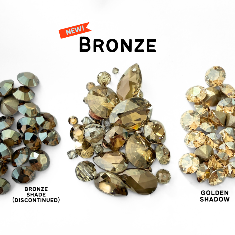 Bronze 1088 Chatons Barton Crystal, 39SS