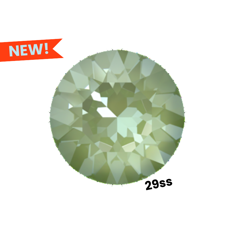 Paradise Green Lux 1088 Chatons Barton Crystal, 29SS, 6MM – Barton DIY