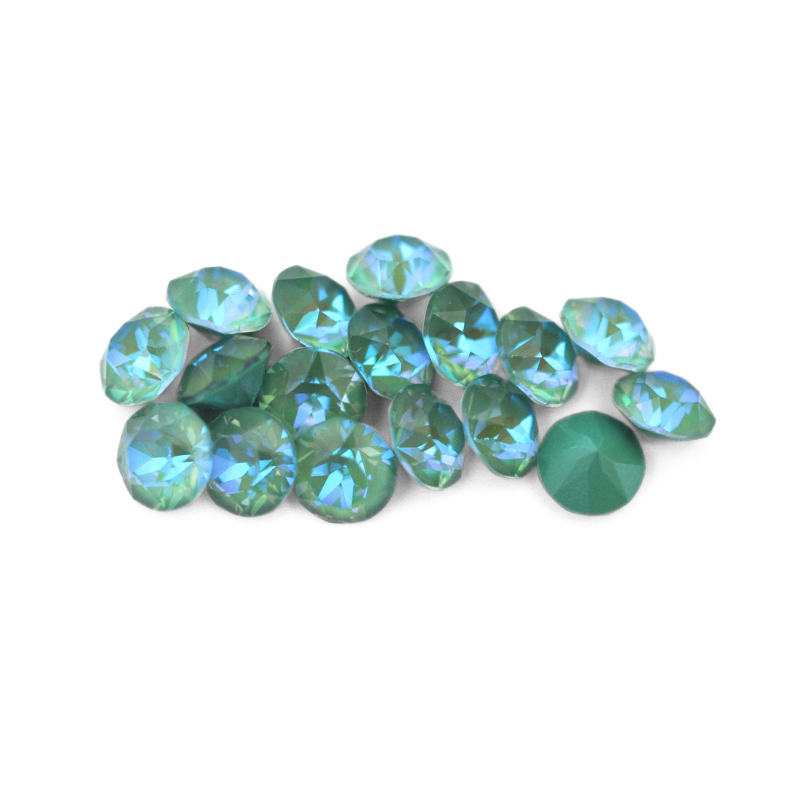 Silky Sage Delite 1088 Chatons Barton Crystal, 29SS