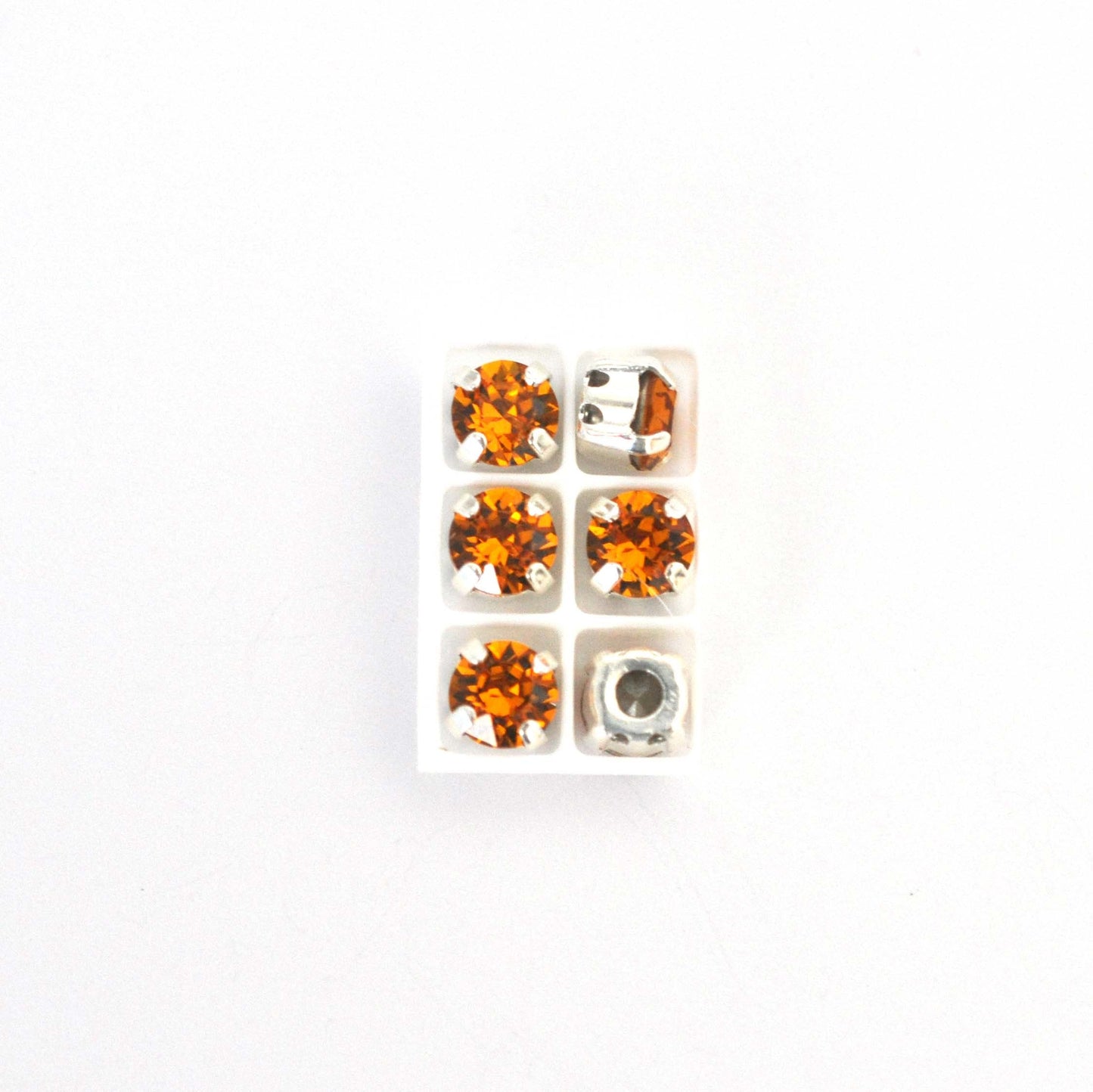 Topaz Sew On Set Barton Crystal Chaton Montees 6mm, 29ss