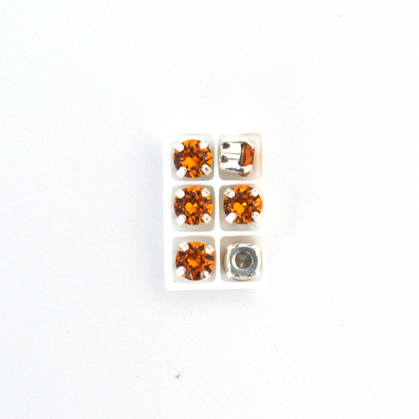 Topaz Sew On Set Barton Crystal Chaton Montees 6mm, 29ss