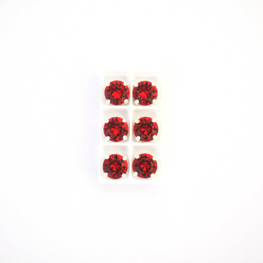 Scarlet Sew On Set Barton Crystal Chaton Montees 8mm, 39ss