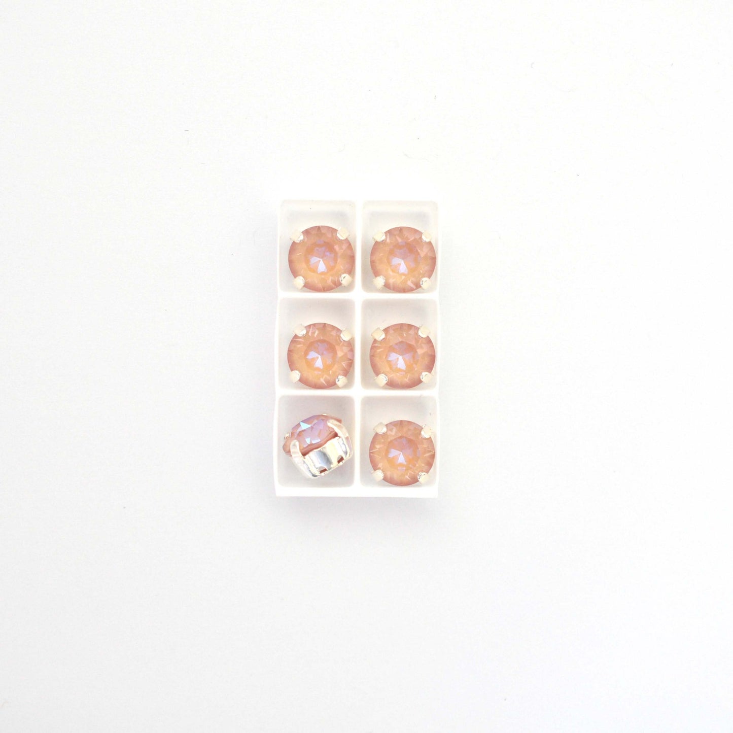 Dusty Pink Delite Sew On Set Barton Crystal Chaton Montees 8mm, 39ss