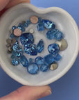 Cool Blue 39ss 1088 Chatons 8mm Barton Crystals - Multiple Pack Sizes Available