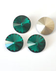 Emerald 1122 Rivoli Barton Crystal 14mm