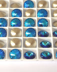 Bermuda Blue 1122 Rivoli Barton Crystal 12mm