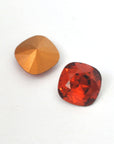 Indian Red 4470 Cushion Cut Barton Crystal 12mm
