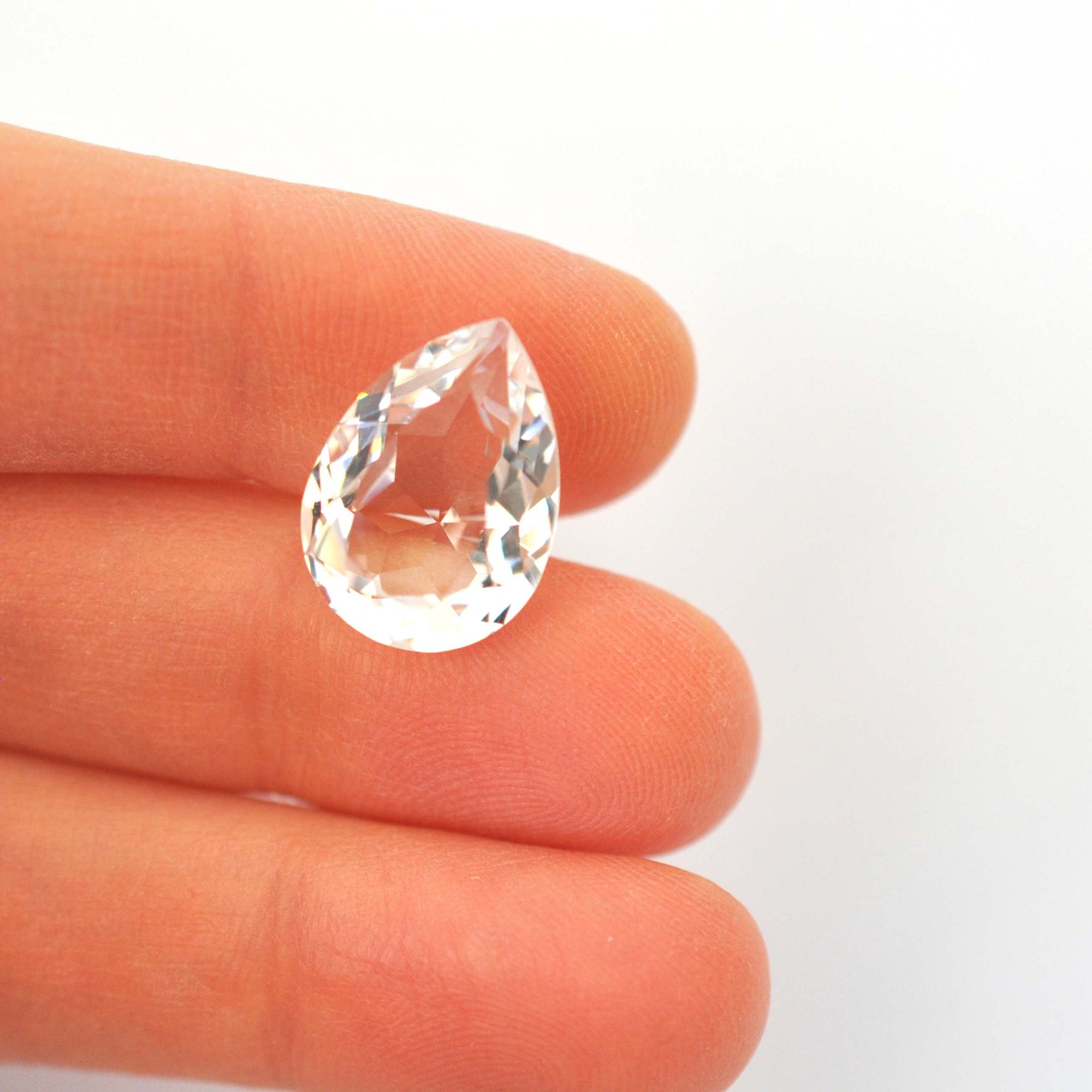 Crystal Unfoiled Pear Shape 4320 Barton Crystal 18x13mm, 1 Piece