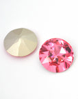 Rose Round Fancy Stone 1201 Barton Crystal 27mm, 1 Crystal