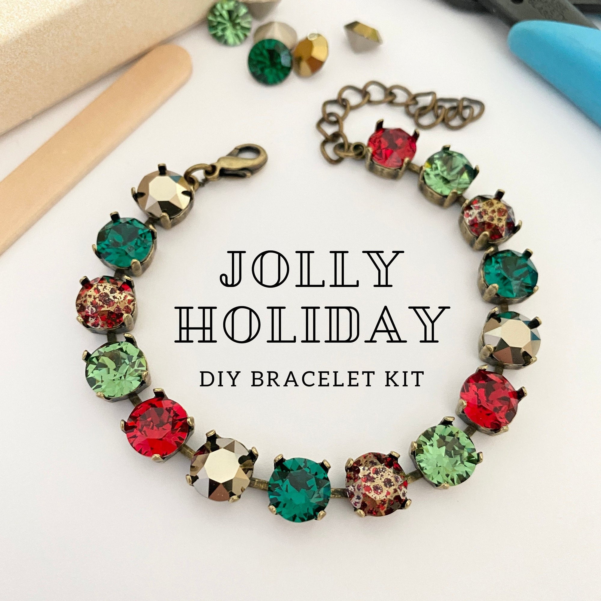 Jolly Holiday Bracelet Making Kit