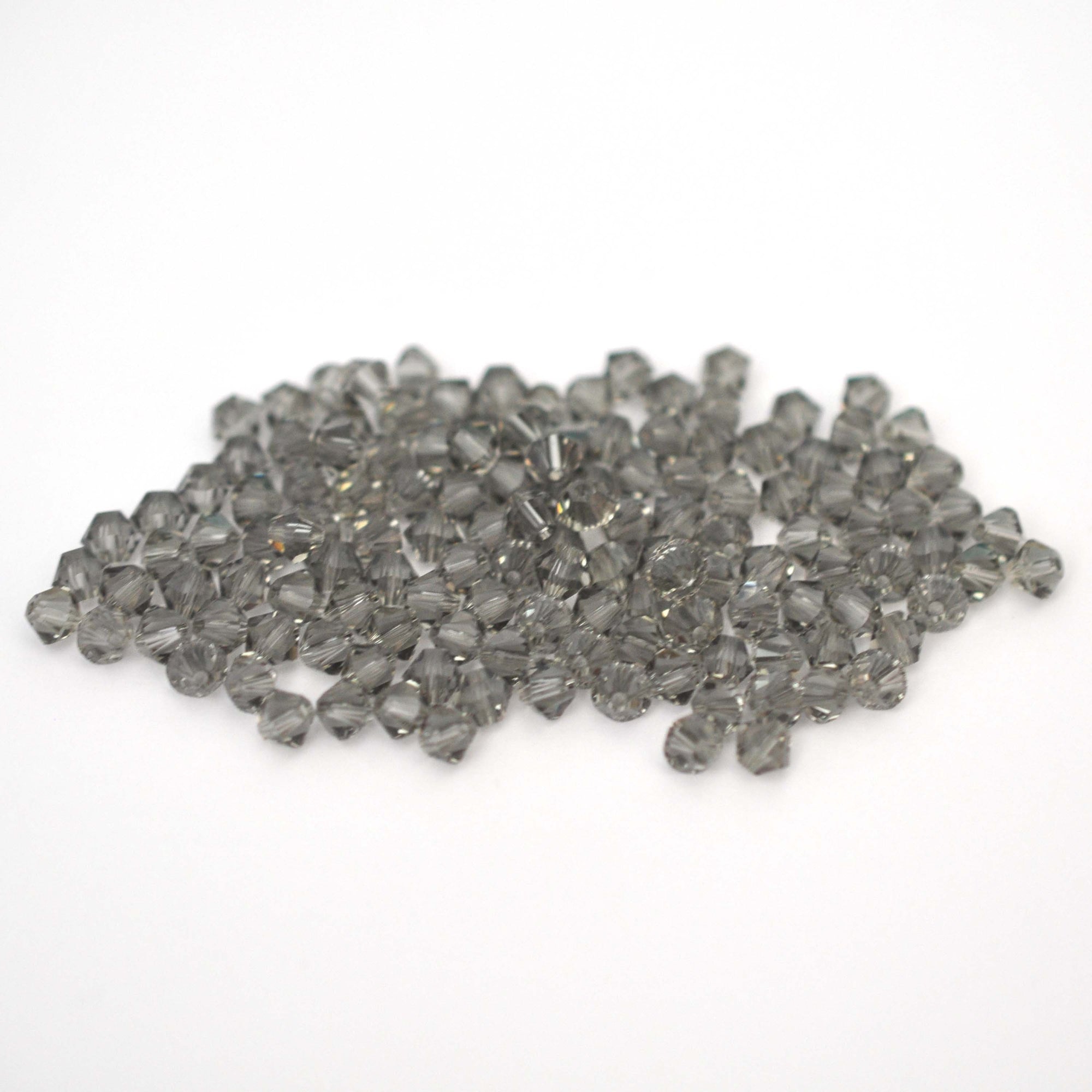 Black Diamond Bicone Beads 5328 Barton Crystal 4mm