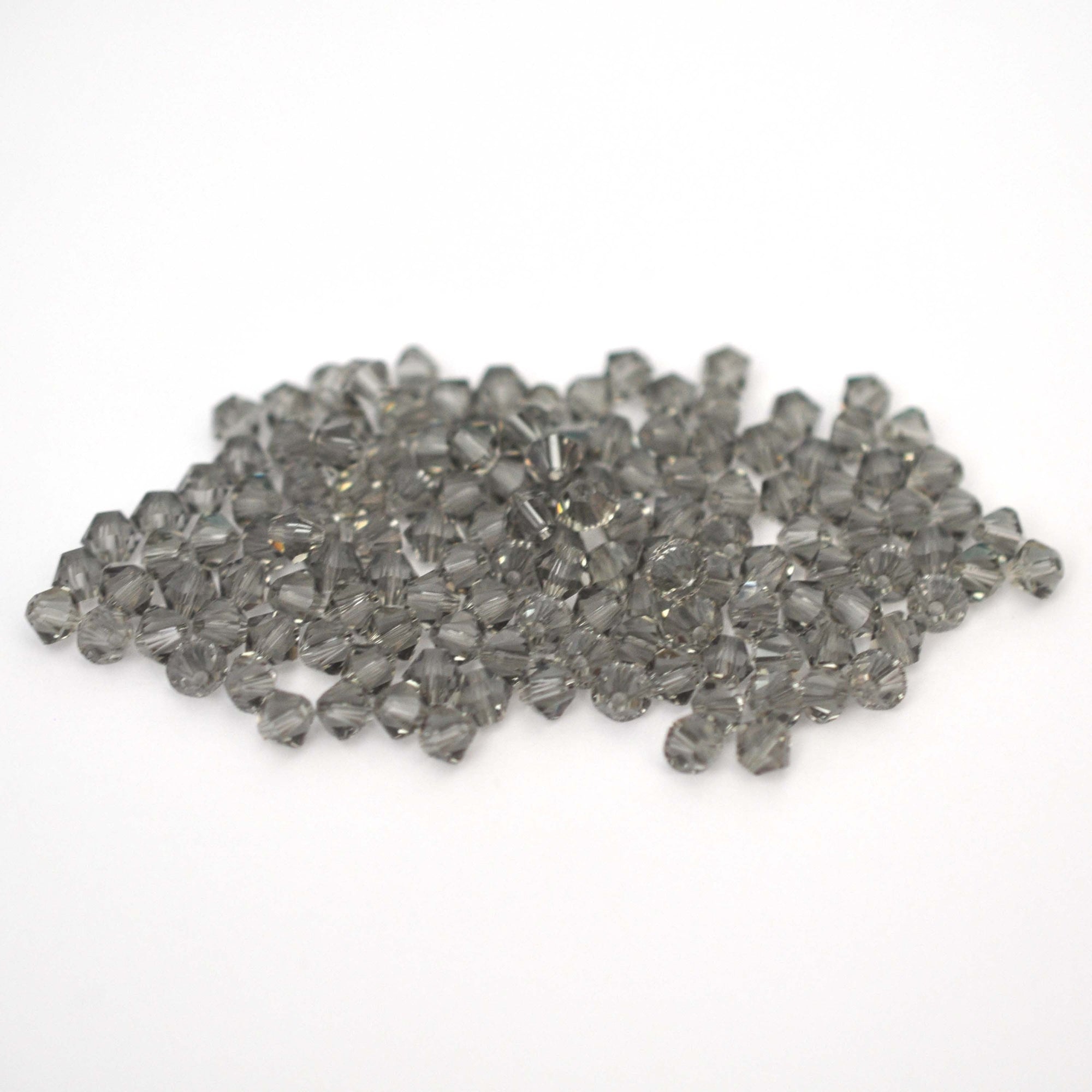 Black Diamond Bicone Beads 5328 Barton Crystal 6mm
