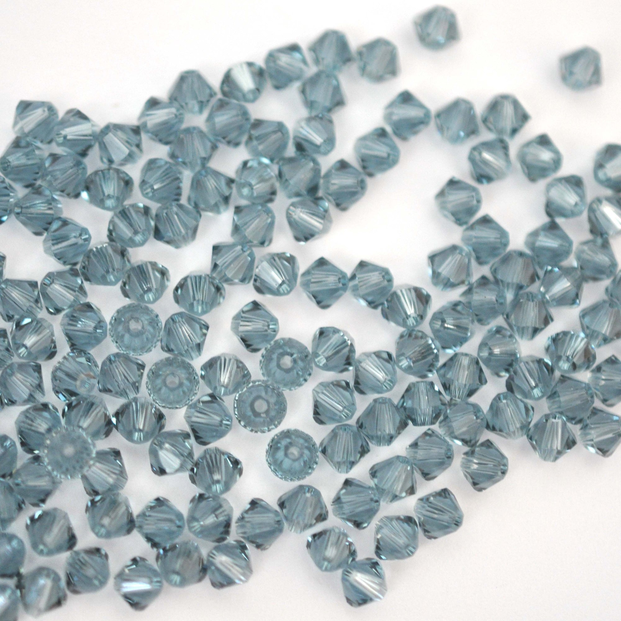 Indian Sapphire Bicone Beads 5328 Barton Crystal 4mm