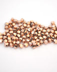 Rose Gold 2X Bicone Beads 5328 Barton Crystal 4mm