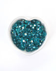 Blue Zircon AB Bicone Beads 5328 Barton Crystal 6mm