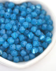 Caribbean Blue Opal Bicone Beads 5328 Barton Crystal 6mm