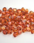Crystal Copper Bicone Beads 5328 Barton Crystal 6mm