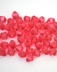 Indian Pink Bicone Beads 5328 Barton Crystal 6mm