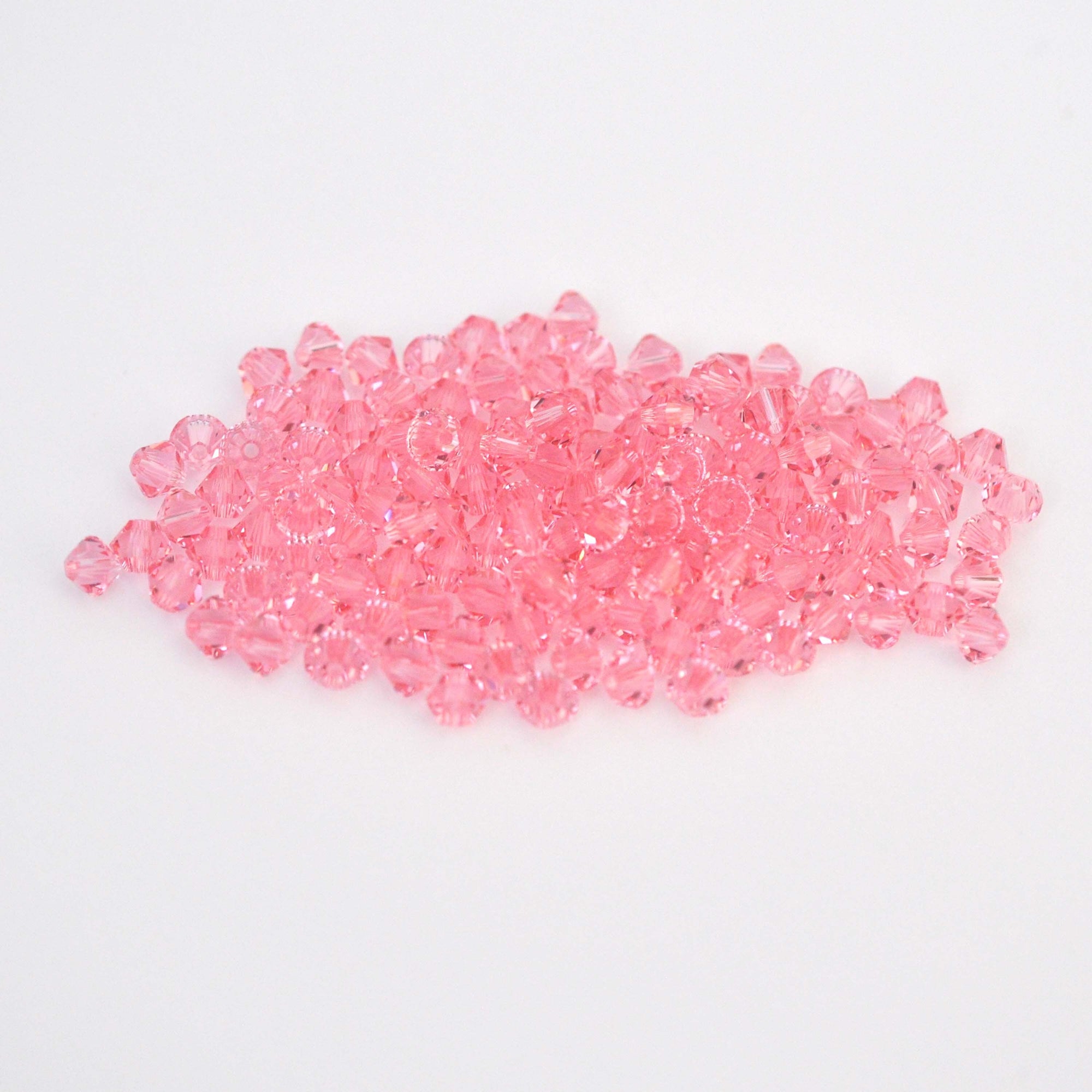 Light Rose Bicone Beads 5328 Barton Crystal 4mm