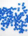 Capri Blue Bicone Beads 5328 Barton Crystal 4mm