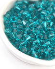 Blue Zircon Bicone Beads 5328 Barton Crystal 6mm