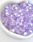 Violet AB Bicone Beads 5328 Barton Crystal 6mm