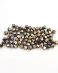 Metallic Light Gold  2X Bicone Beads 5328 Barton Crystal 4mm
