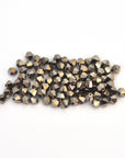 Metallic Light Gold  2X Bicone Beads 5328 Barton Crystal 6mm
