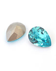 Light Turquoise Pear Shape 4320 Barton Crystal 14x10mm, 1 Piece