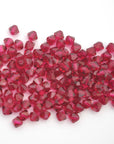 Ruby Bicone Beads 5301 Barton Crystal 4mm