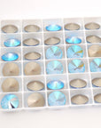 Light Sapphire Shimmer 1122 Rivoli Barton Crystal 12mm
