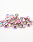 Light Rose Shimmer 1088 Pointed Back Chaton Barton Crystal 29ss, 6mm