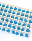 Caribbean Blue Opal Bicone Beads 5301 Barton Crystal 8mm
