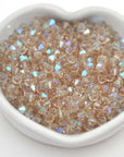 Cantaloupe AB Bicone Beads 5301 Barton Crystal 4mm