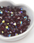 Garnet AB Bicone Beads 5301 Barton Crystal 6mm