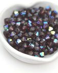 Burgundy AB Bicone Beads 5301 Barton Crystal 6mm