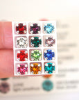 Birthstone Collection Sew On Set Barton Crystal Chaton Montees 6mm, 29ss