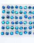 Medium Emerald AB2X Bicone Beads 5301 Barton Crystal 8mm