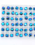Medium Emerald AB2X Bicone Beads 5301 Barton Crystal 8mm