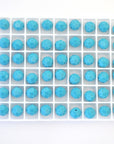 Turquoise Faceted Round Bead 5000 Barton Crystal 8mm