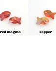 Fish Pendants Rainbow of Colors 6727 Barton Crystal 18mm - 2 Pieces