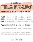 TL4519 - Picasso Dark Yellow Miyuki Tila Beads, All Sizes