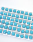Turquoise Faceted Round Bead 5000 Barton Crystal 8mm
