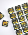 Tabac Square Crystal Buttons 3017 Barton Crystal 14mm