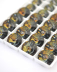 Tabac Rivoli Style Crystal Buttons 3015 Barton Crystal 14mm & 16mm
