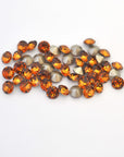 Light Amber 1088 Pointed Back Chaton Barton Crystal 29ss, 6mm