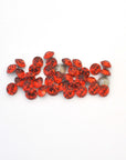 Indian Red 1028 Pointed Back Chaton Barton Crystal 29ss, 6mm