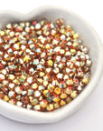 Metallic Sunshine 2X Bicone Beads 5328 Barton Crystal 4mm