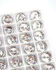 Clear Crystal Round Crystal Buttons 3014 Barton Crystal 12mm